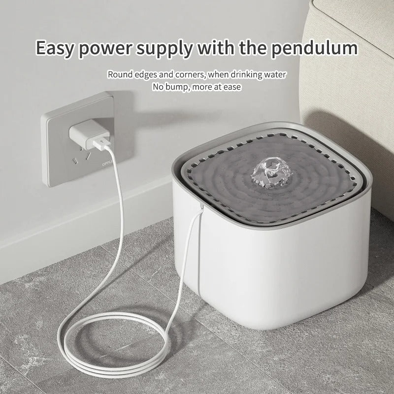 Smart Ultra-Quiet Cat Water Fountain Dispenser