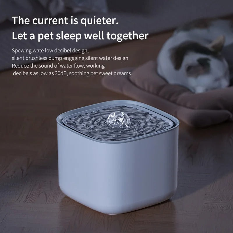 Smart Ultra-Quiet Cat Water Fountain Dispenser