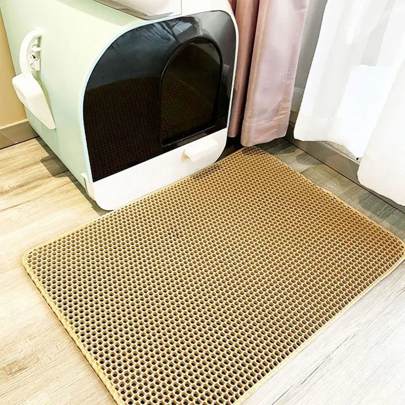 Water Proof Cat Litter Mat (Double Layer)